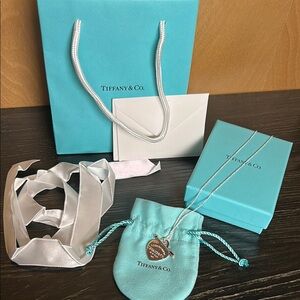 Tiffany & Co. Sterling Silver Heart Necklace